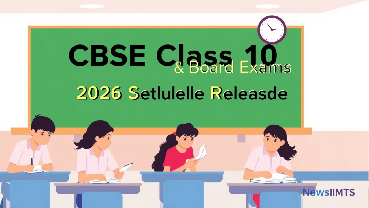 CBSE Class 10 Board Exams 2026 Schedule Released