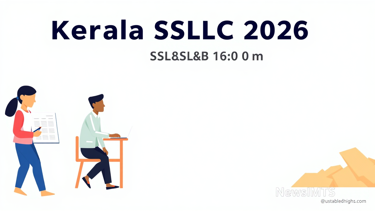 Kerala SSLC Exam 2026 Timetable Released