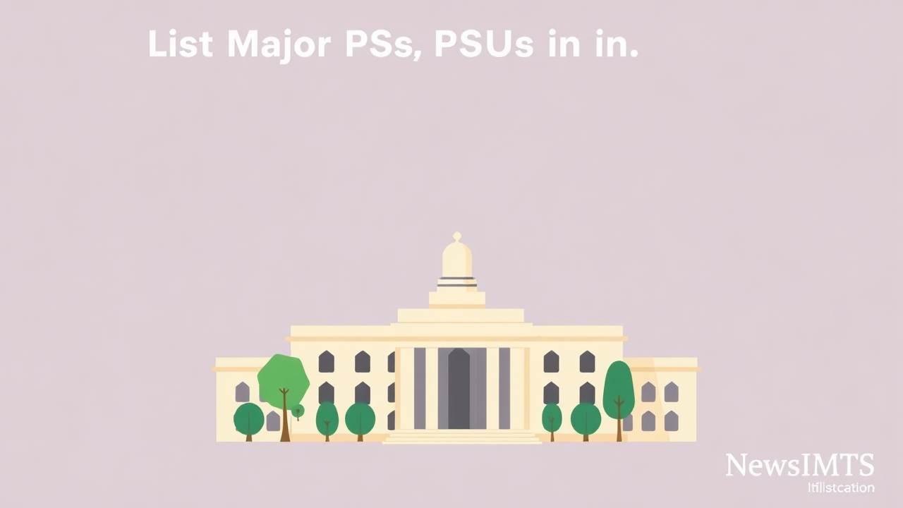 List of Major PSUs in India