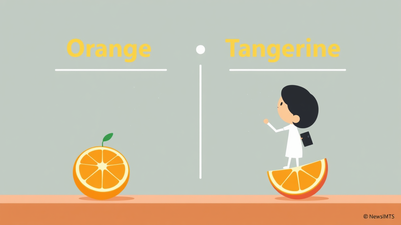 Orange vs Tangerine: Key Differences Explained
