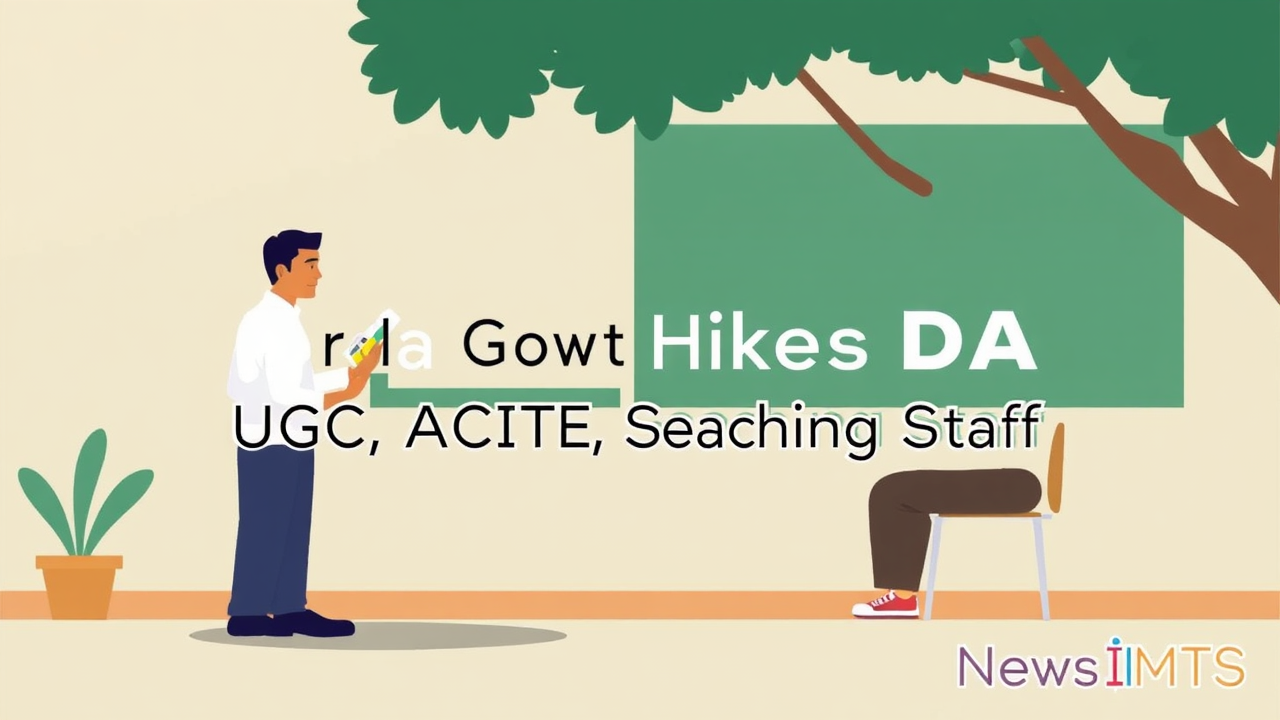 Kerala Govt Hikes DA for UGC, AICTE Teaching Staff