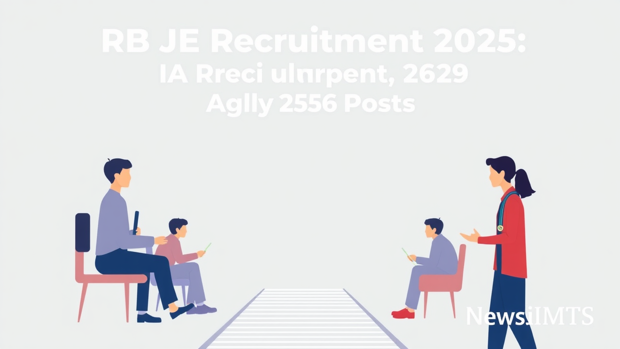 RRB JE Recruitment 2025: Apply for 2569 Posts