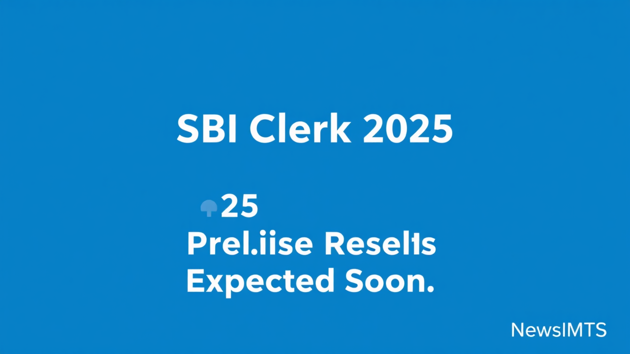 SBI Clerk 2025 Prelims Results Expected Soon