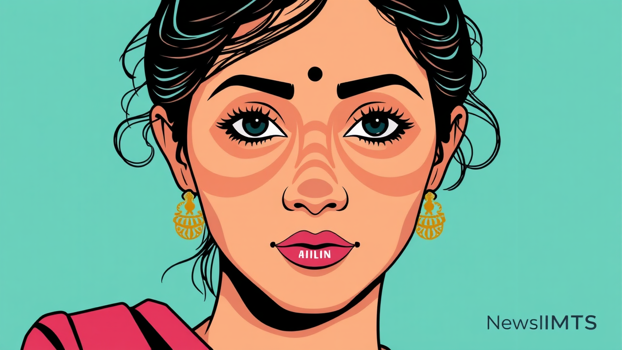 Hidden Lady Face Optical Illusion Challenges Sharp Eyes