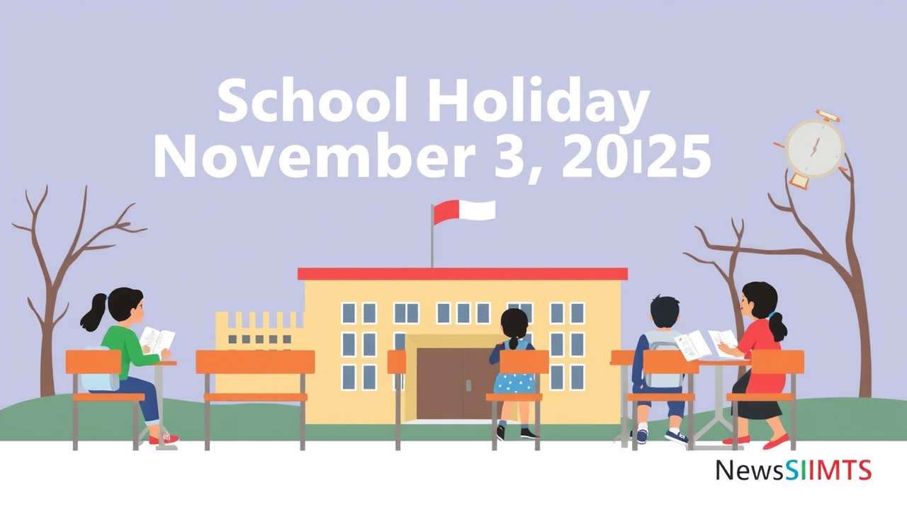School Holiday on November 3, 2025: States Affected by Closures