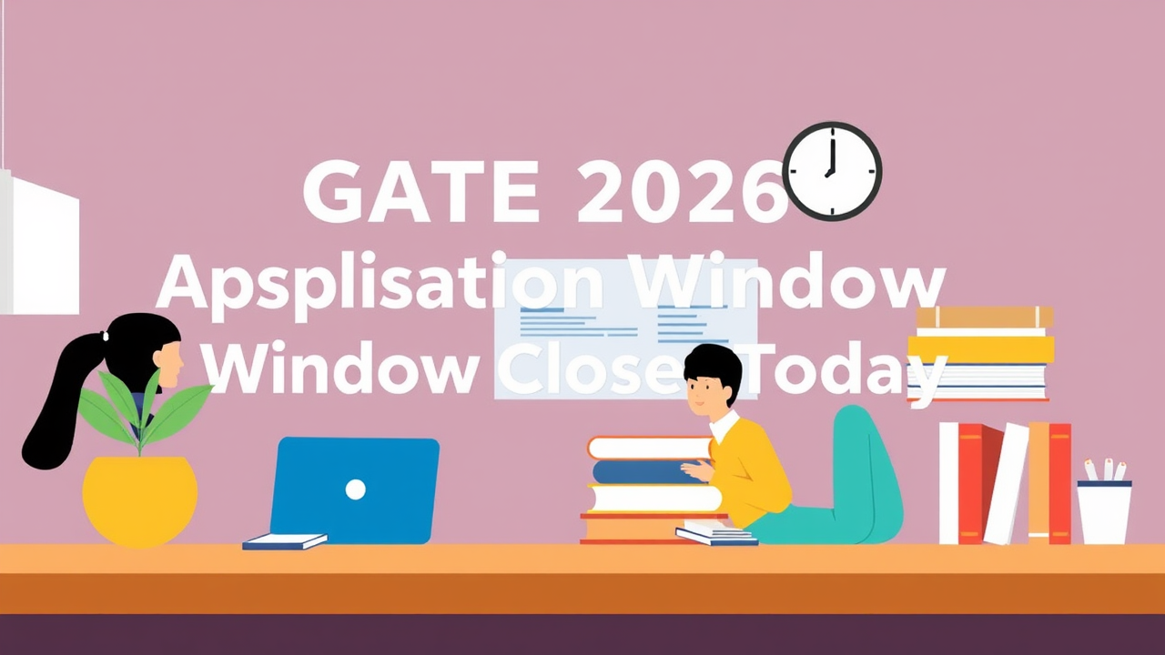 GATE 2026 Application Correction Window Closes Today