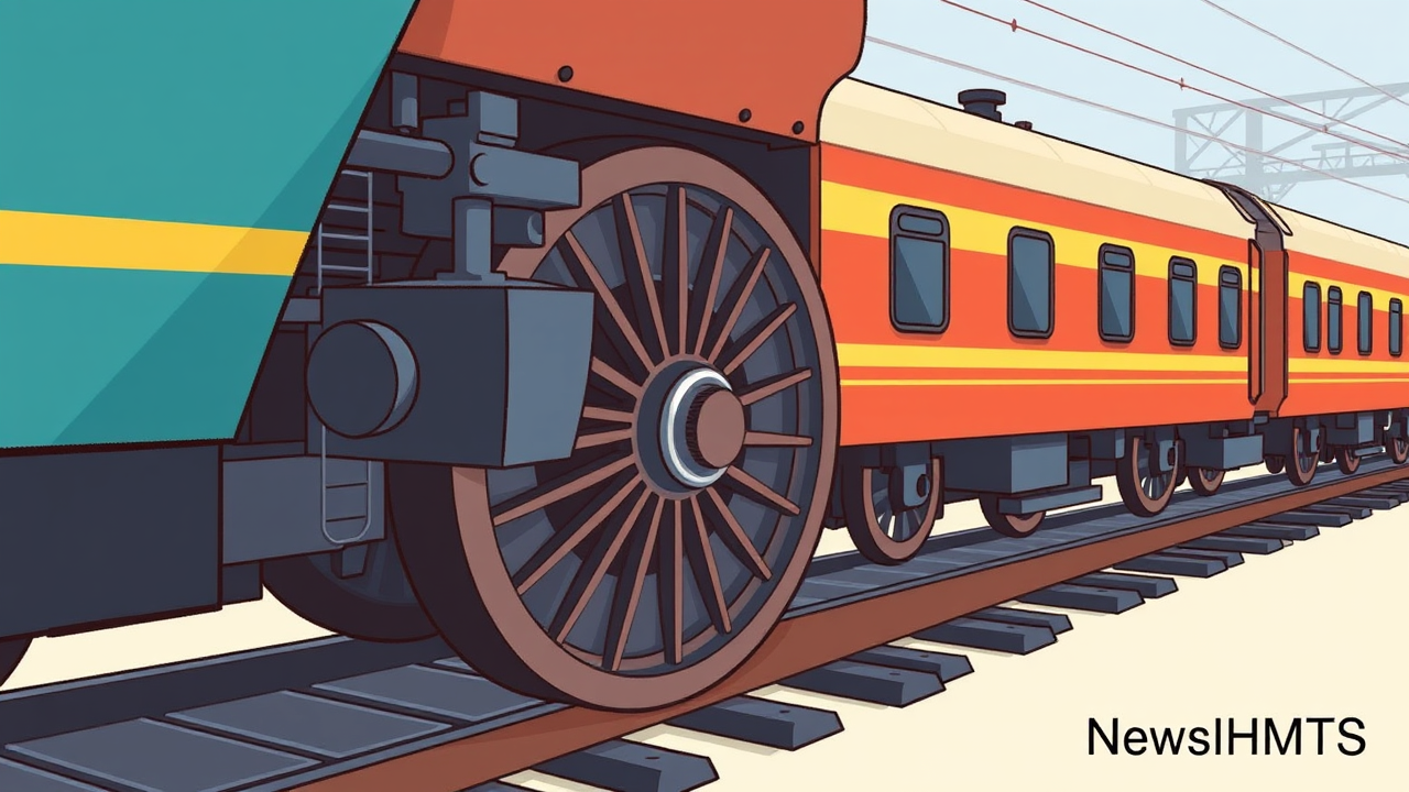 Why Train Wheels Are Conical: Engineering Marvel Explained