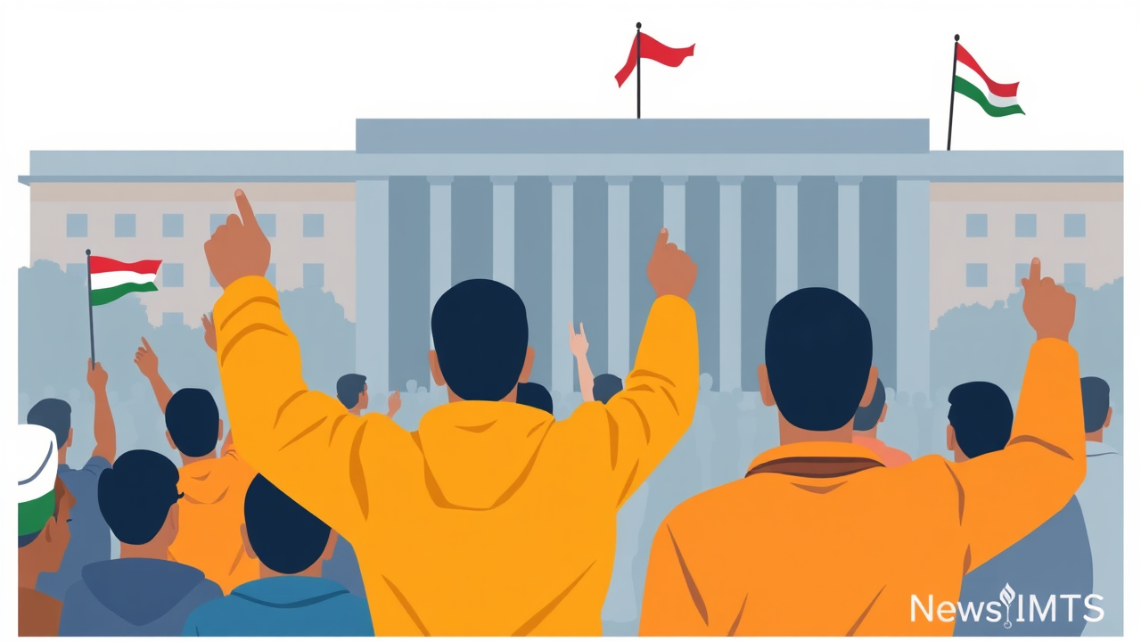 NSUI Protests Panjab University Senate Election Ban