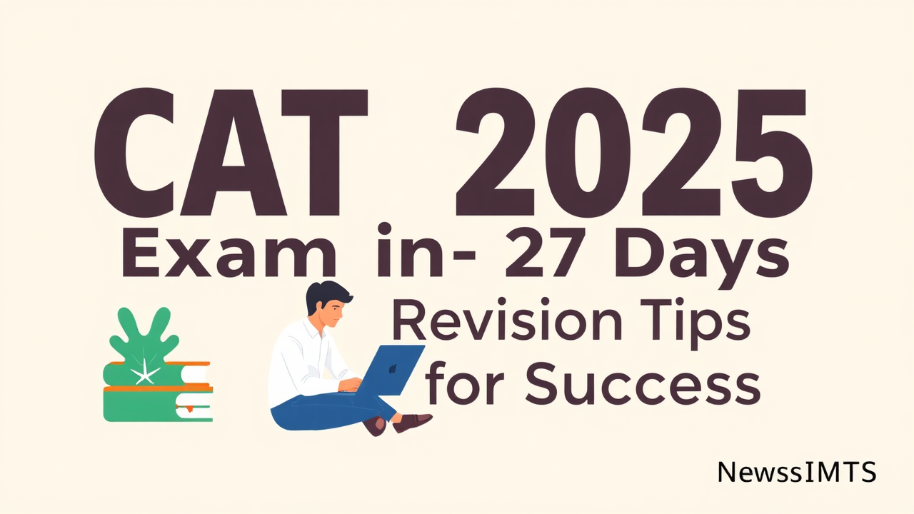 CAT 2025 Exam in 27 Days: Revision Tips for Success