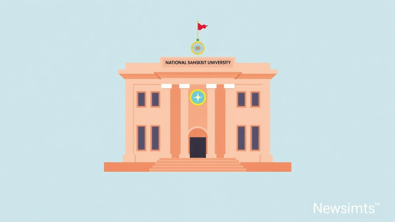 National Sanskrit University Tirupati Hiring 12 Teaching Posts