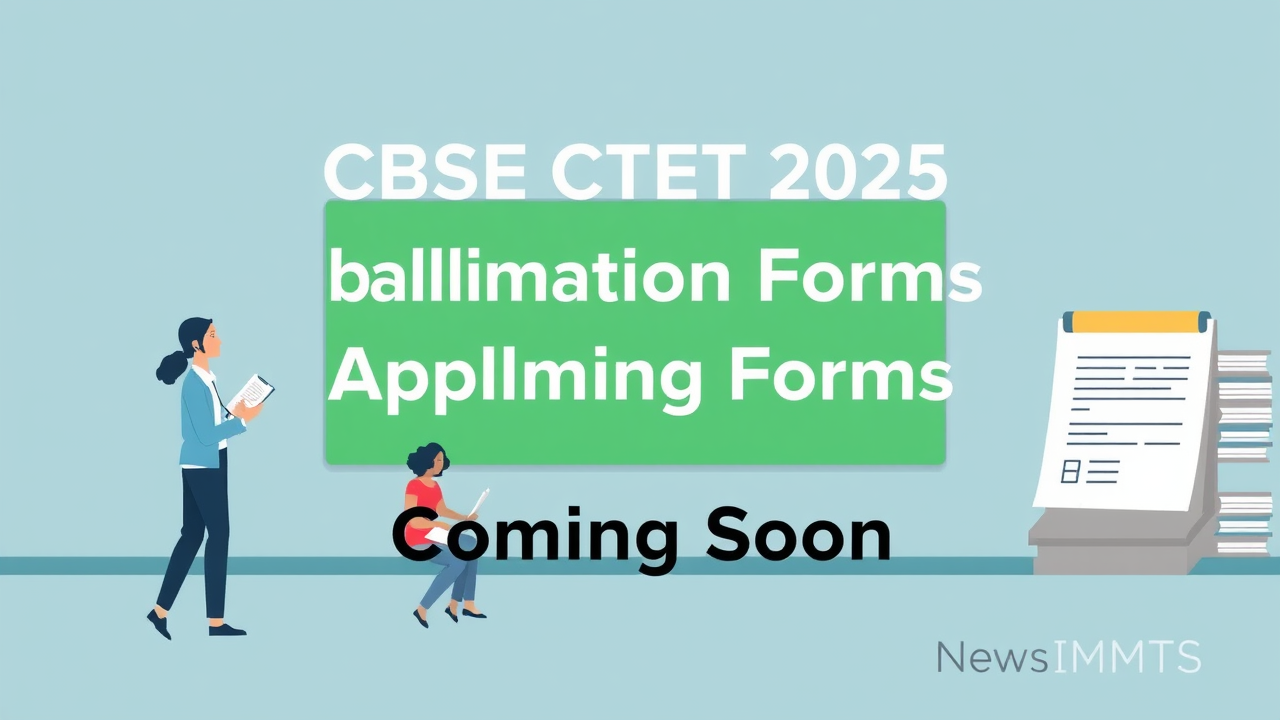 CBSE CTET 2025 Application Forms Coming Soon