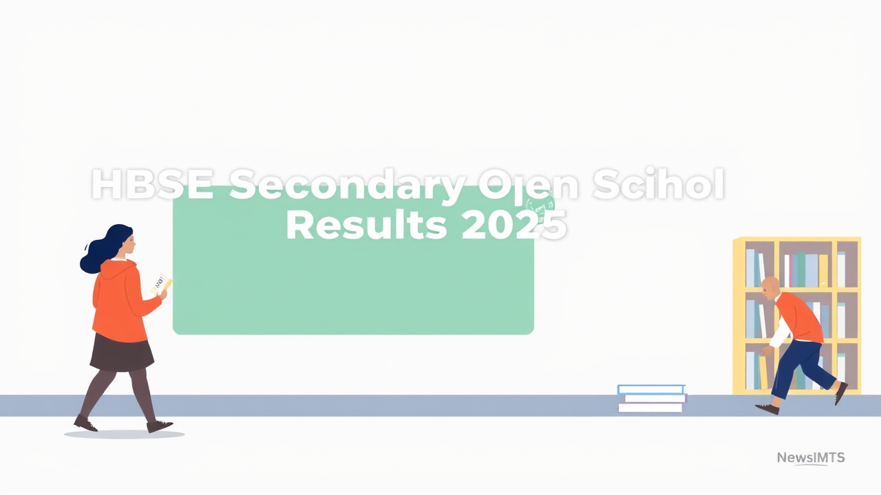 HBSE Secondary Open School Exam Results 2025 Released