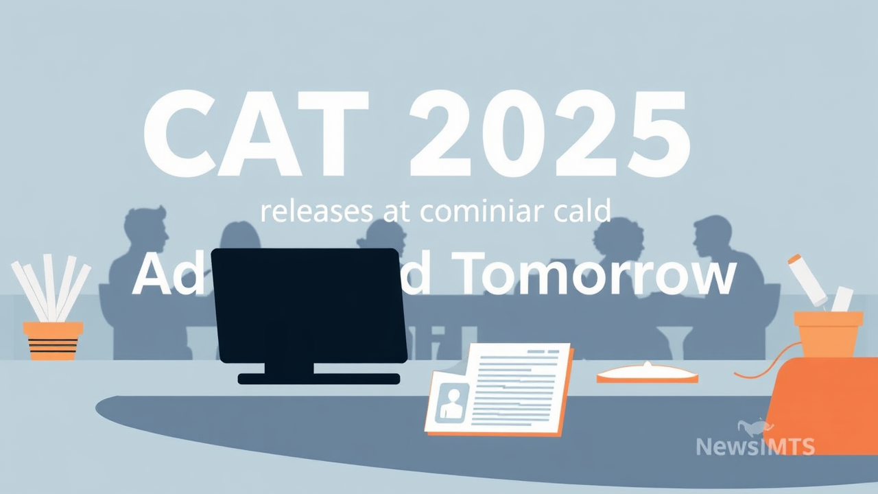 CAT 2025 Admit Card Release Tomorrow at iimcat.ac.in
