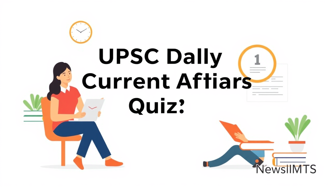 UPSC Daily Current Affairs Quiz: Key Updates