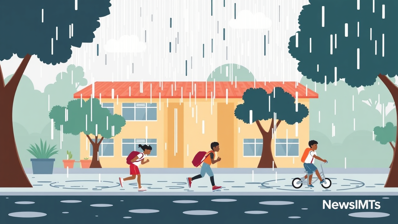 Tamil Nadu School Closures Due to Heavy Rainfall