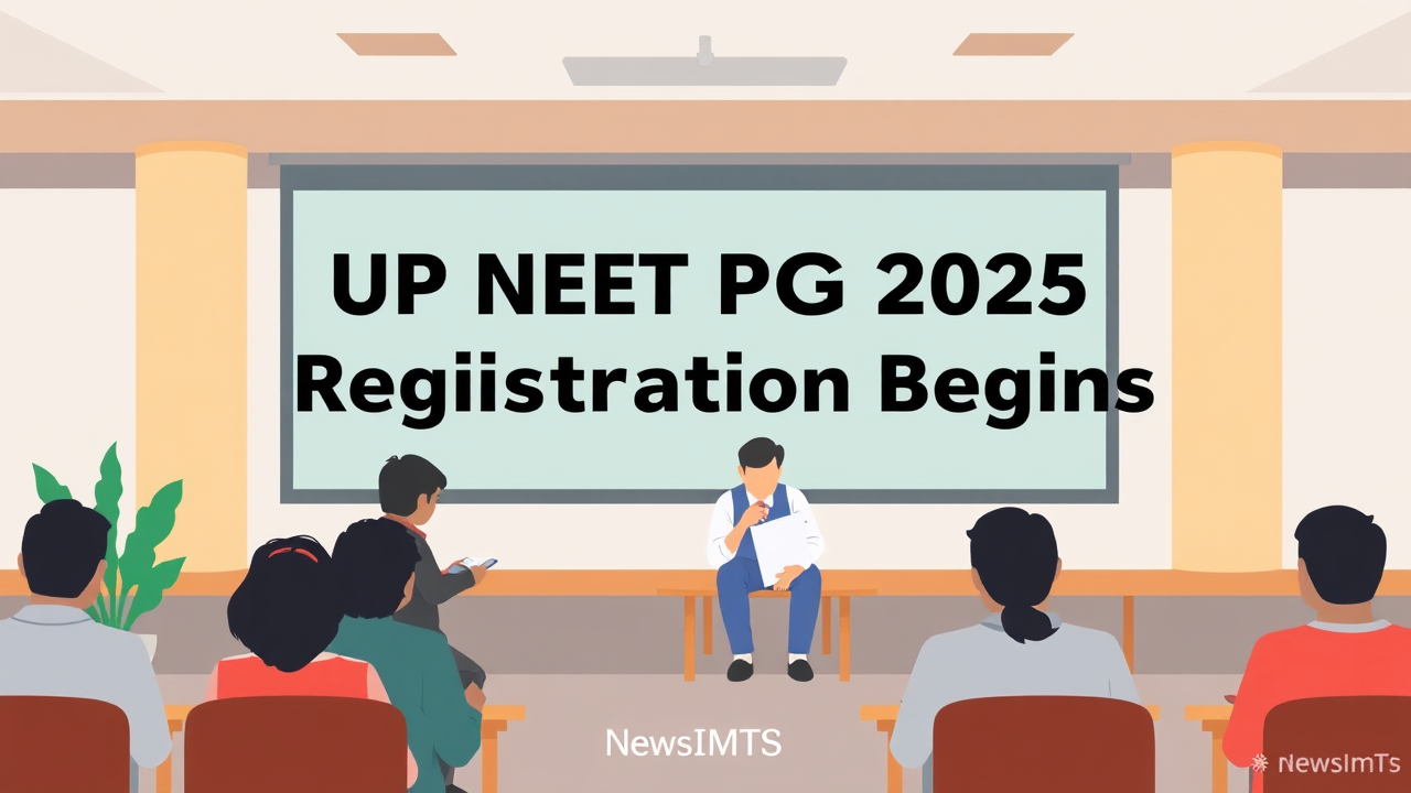 UP NEET PG 2025 Counselling Registration Begins