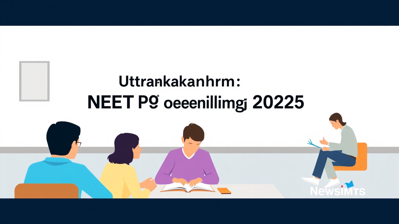 Uttarakhand NEET PG Counselling 2025 Round 1 Begins