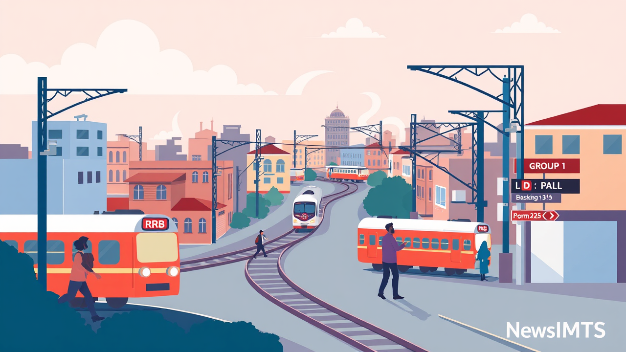 RRB Group D Exam City Slip 2025 Live: RRB Level 1 city…