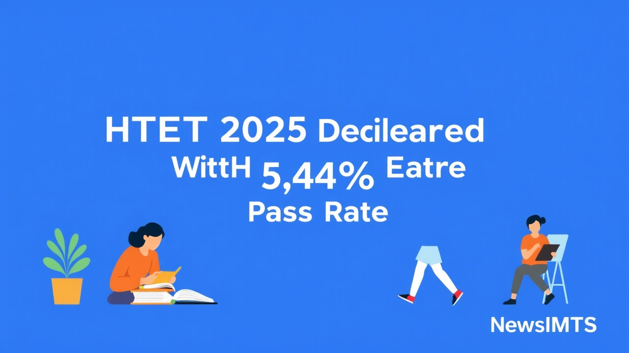 HTET 2025 Results Declared With 14.14% Pass Rate