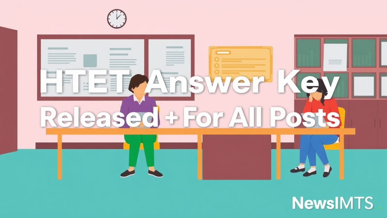 HTET 2024 Answer Key Released For All Posts