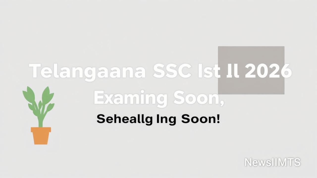Telangana SSC Exam 2026 Schedule Coming Soon