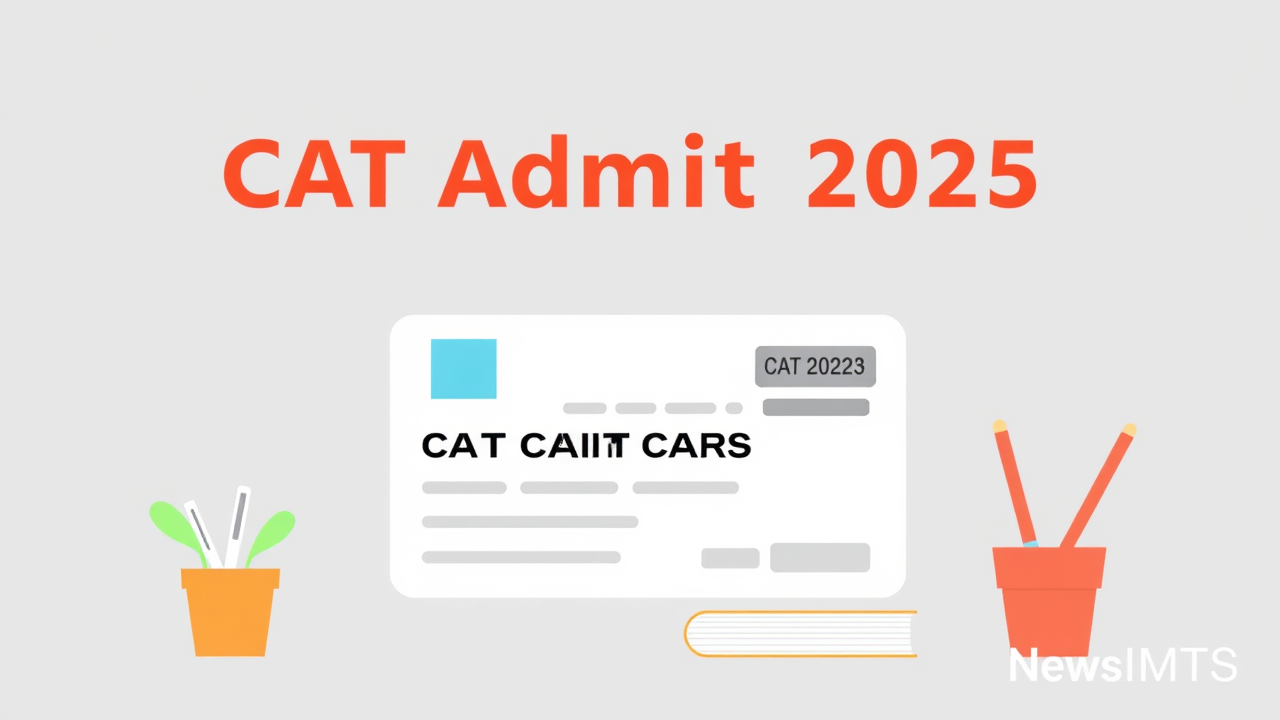 CAT Admit Card 2025 Released Today At iimcat.ac.in
