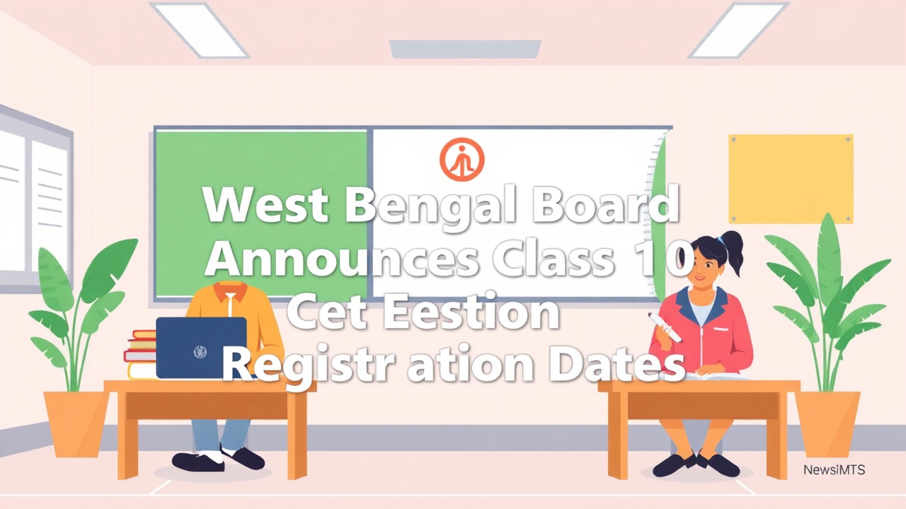 West Bengal Board Announces Class 10 Exam Registration Dates