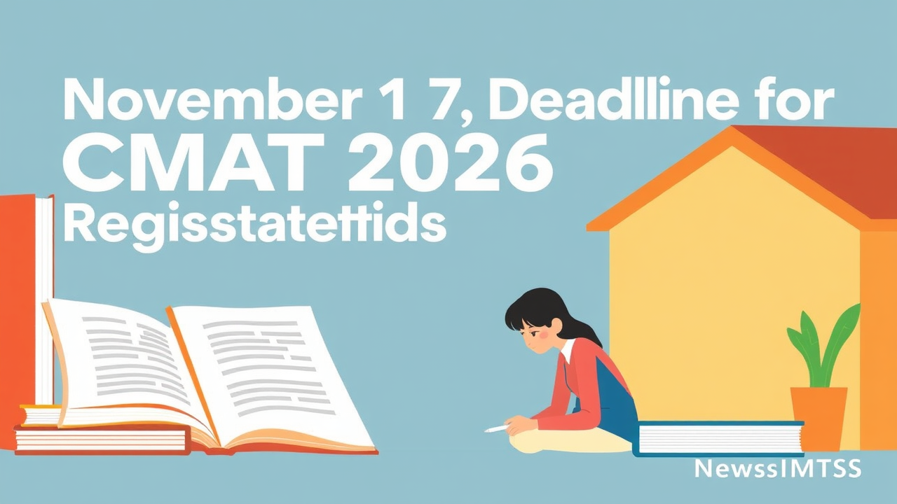 November 17 Deadline for CMAT 2026 Registration