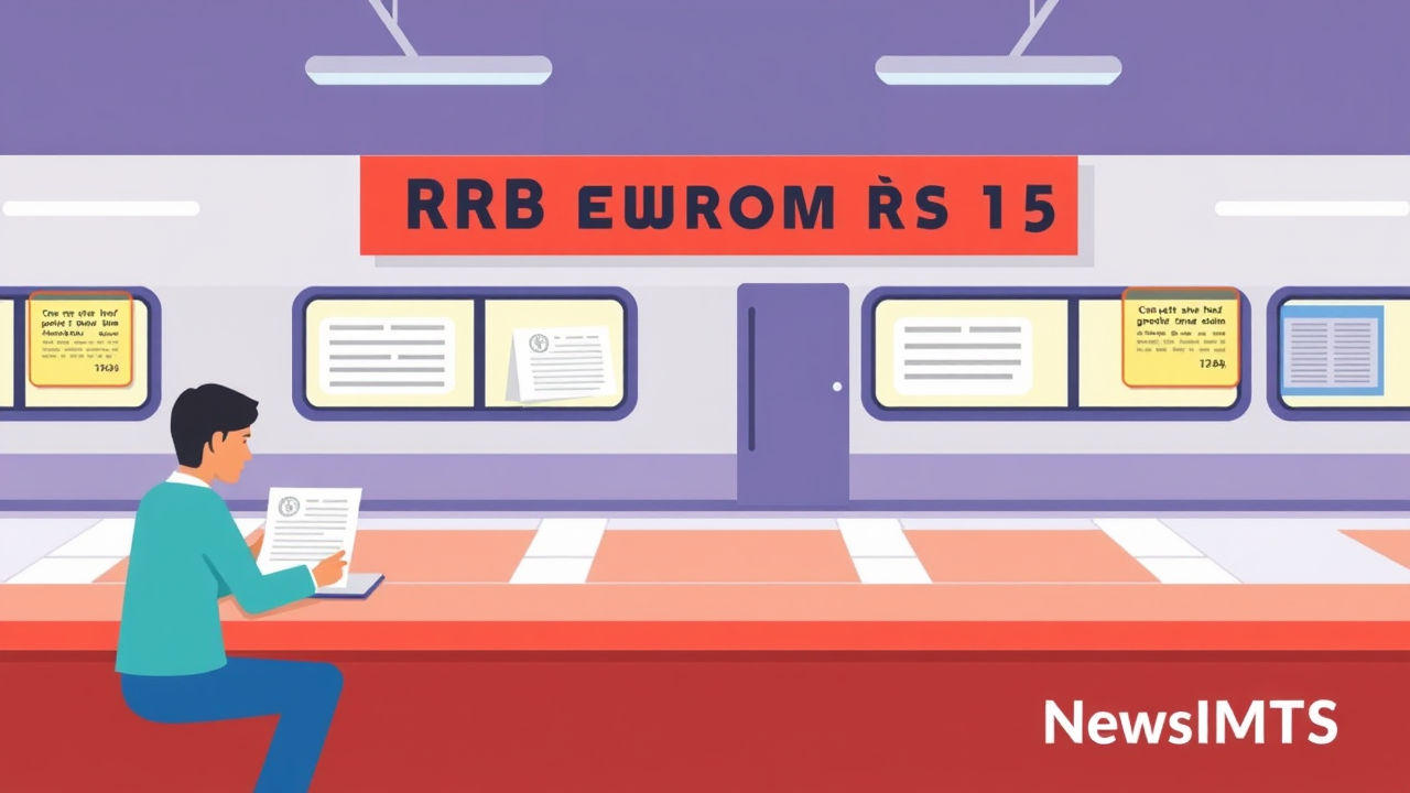 RRB Group D Exam City Slip Expected Today