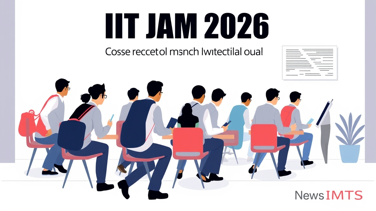 IIT JAM 2026 Correction Window Closes November 13