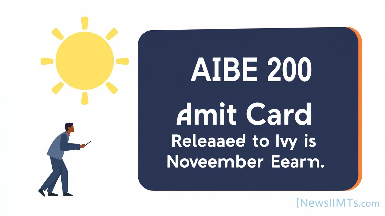 AIBE 20 Admit Card Released Today For November Exam