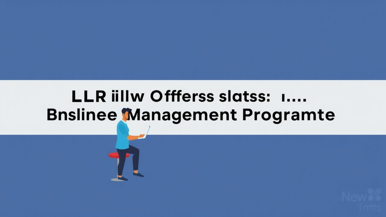 XLRI Offers Online Business Management Programme