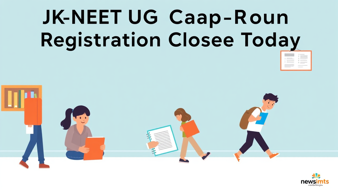 J-K NEET UG Mop-up Round Registration Closes Today