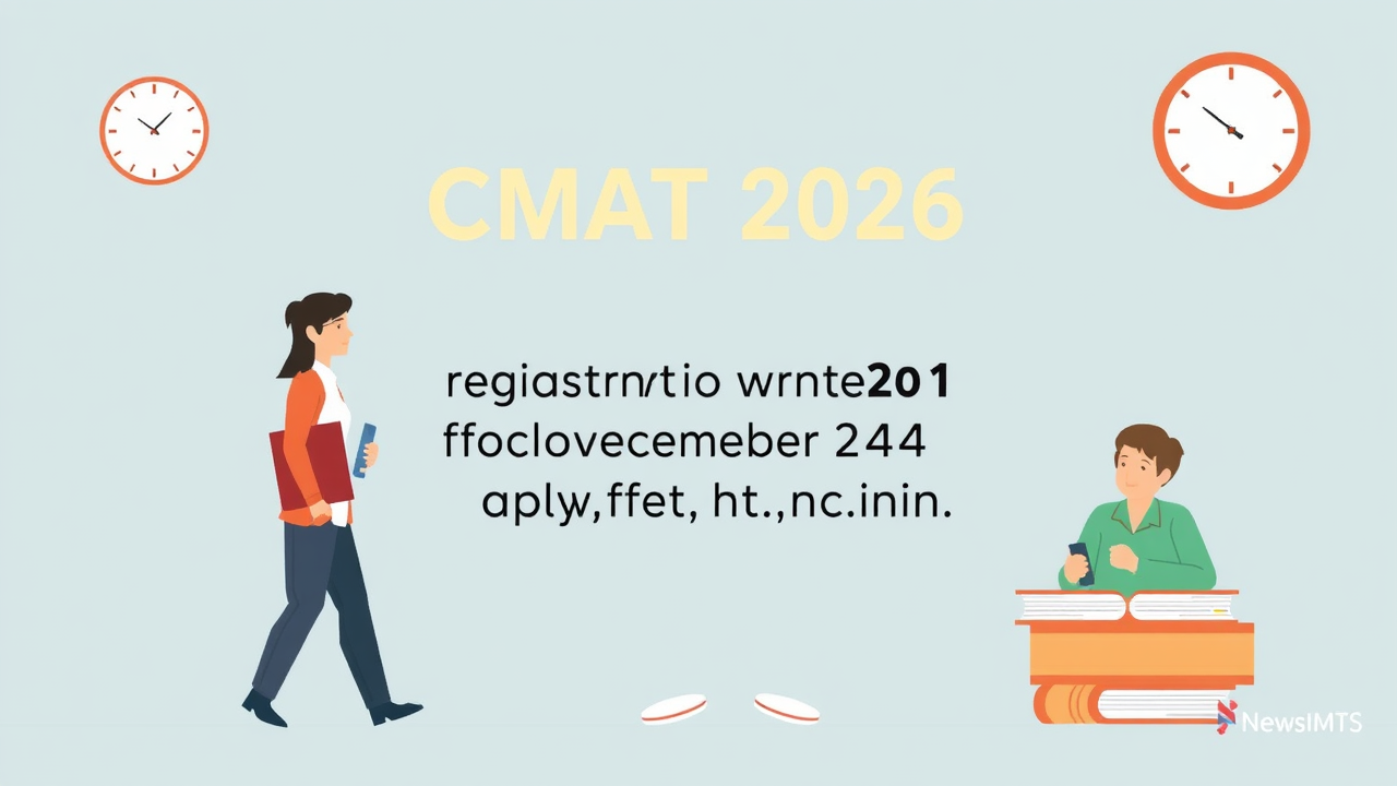 CMAT 2026: Registration window extended till November 24, apply at cmat.nta.nic.in