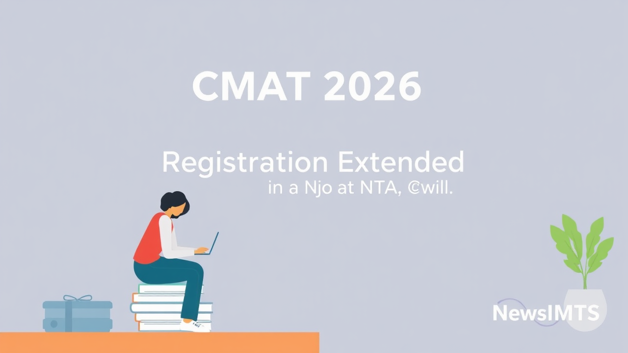 CMAT 2026 Registration Deadline Extended, Apply at cmat.nta.nic.in