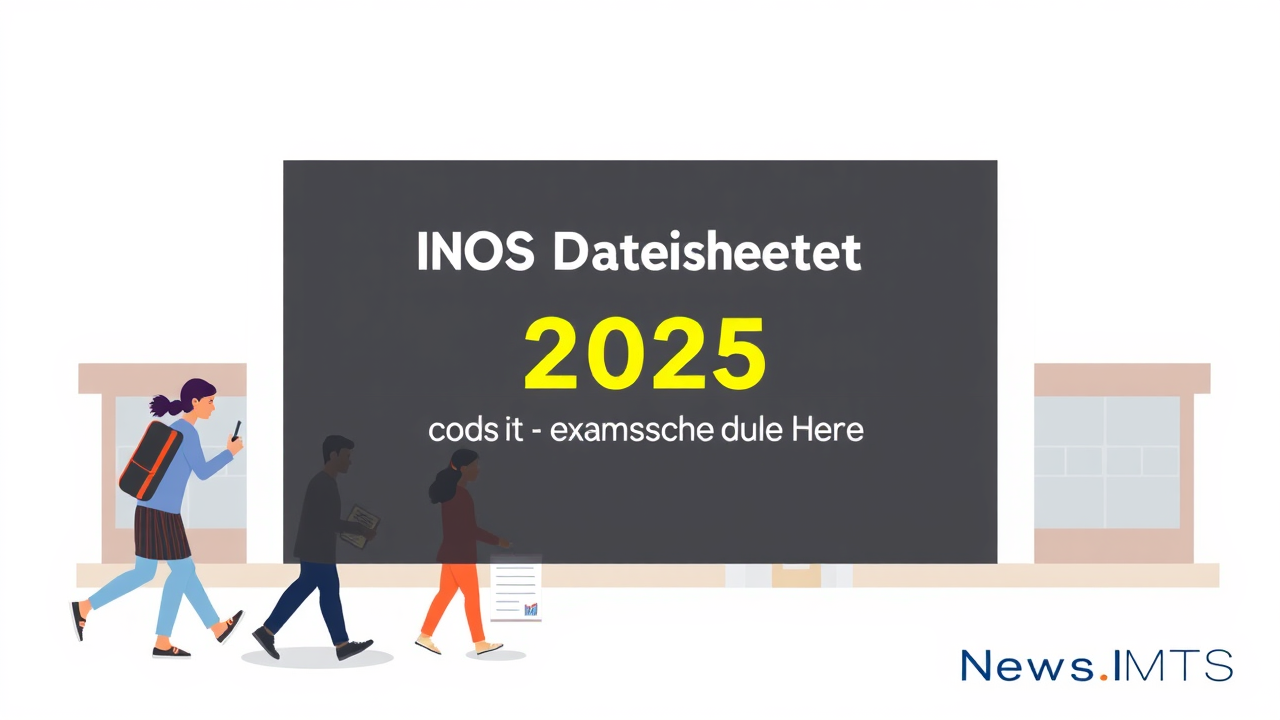 NIOS Datesheet 2025 for Class 10, 12 revised, check exam schedule here