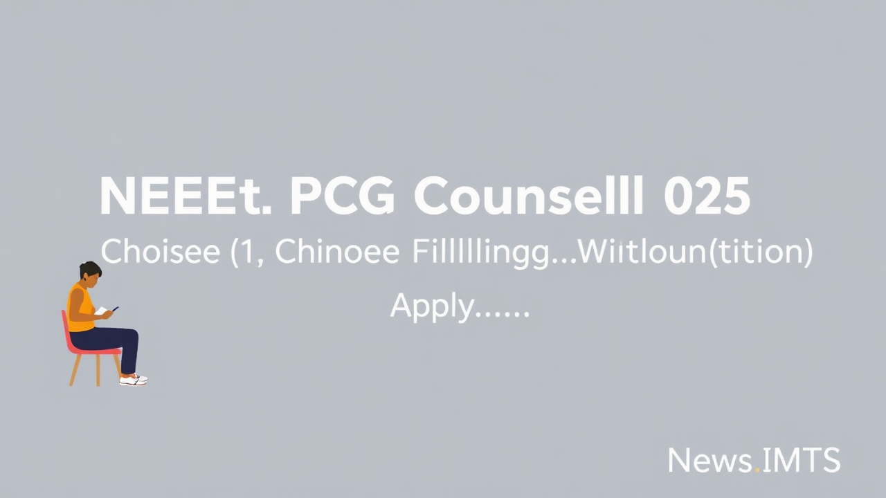 Kerala NEET PG Counselling 2025 Round 1 Choice Filling Window Extended, Apply…