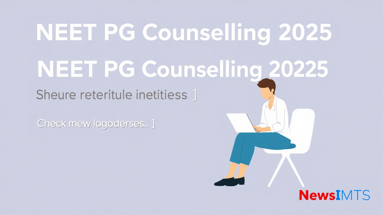 NEET PG Counselling 2025 schedule revised for Round 1, check new dates…