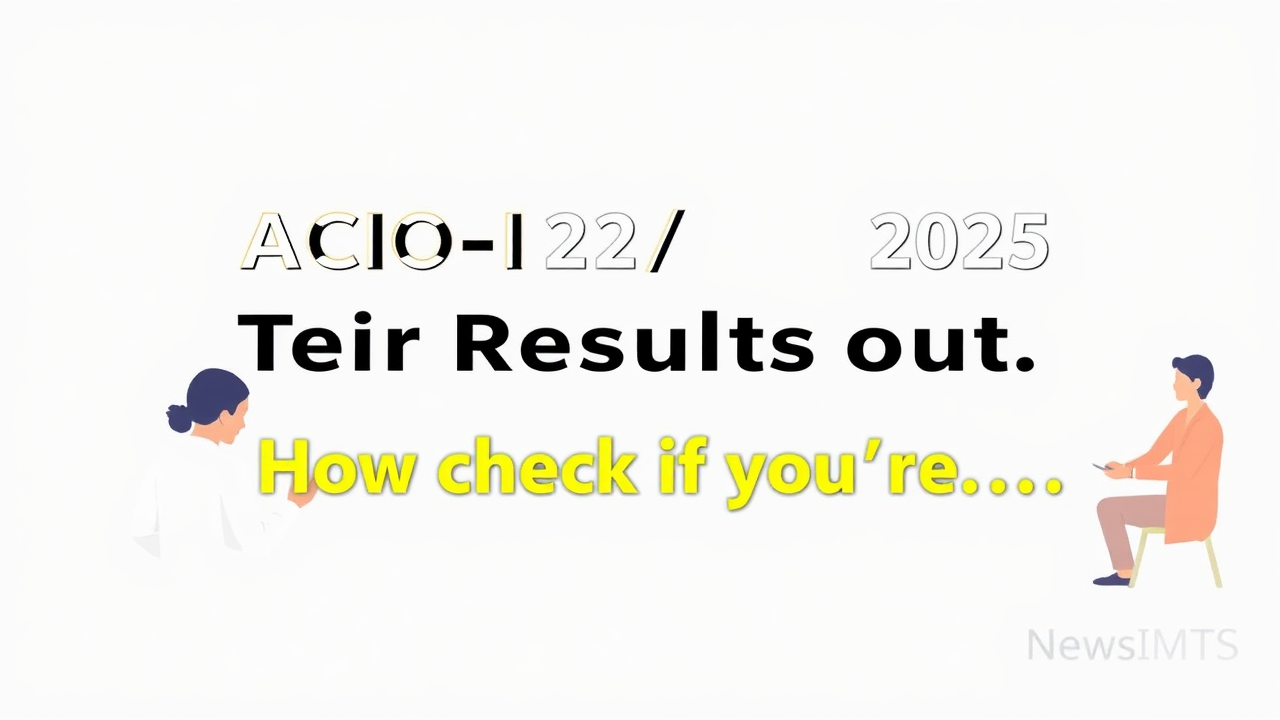 IB ACIO-II/Executive 2025 Tier-I Results out - How to check if you're…