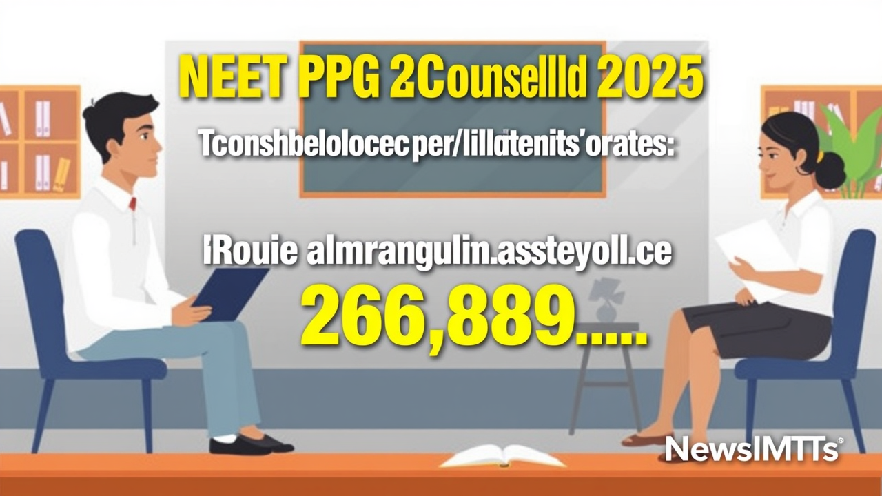MCC NEET PG Counselling 2025 Round 1 Provisional Allotment Out: 26,889 Allotted…