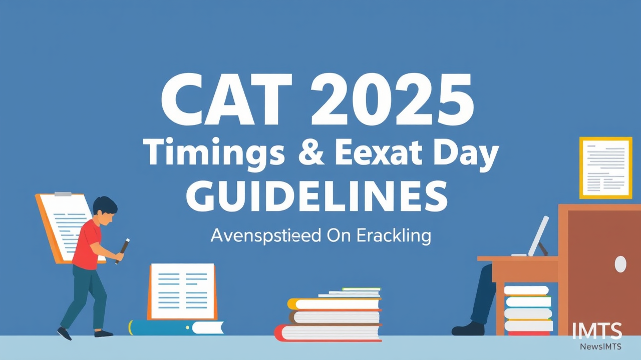 CAT 2025 Timings & Exam Day Guidelines: Complete Checklist for Test Day