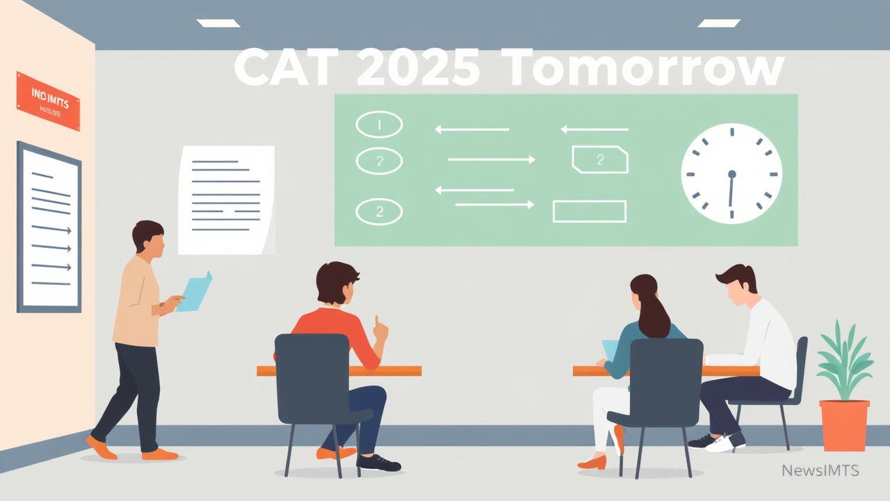 IIM CAT 2025 Tomorrow: Slot timings, reporting rules; exam-day dos and don’ts
