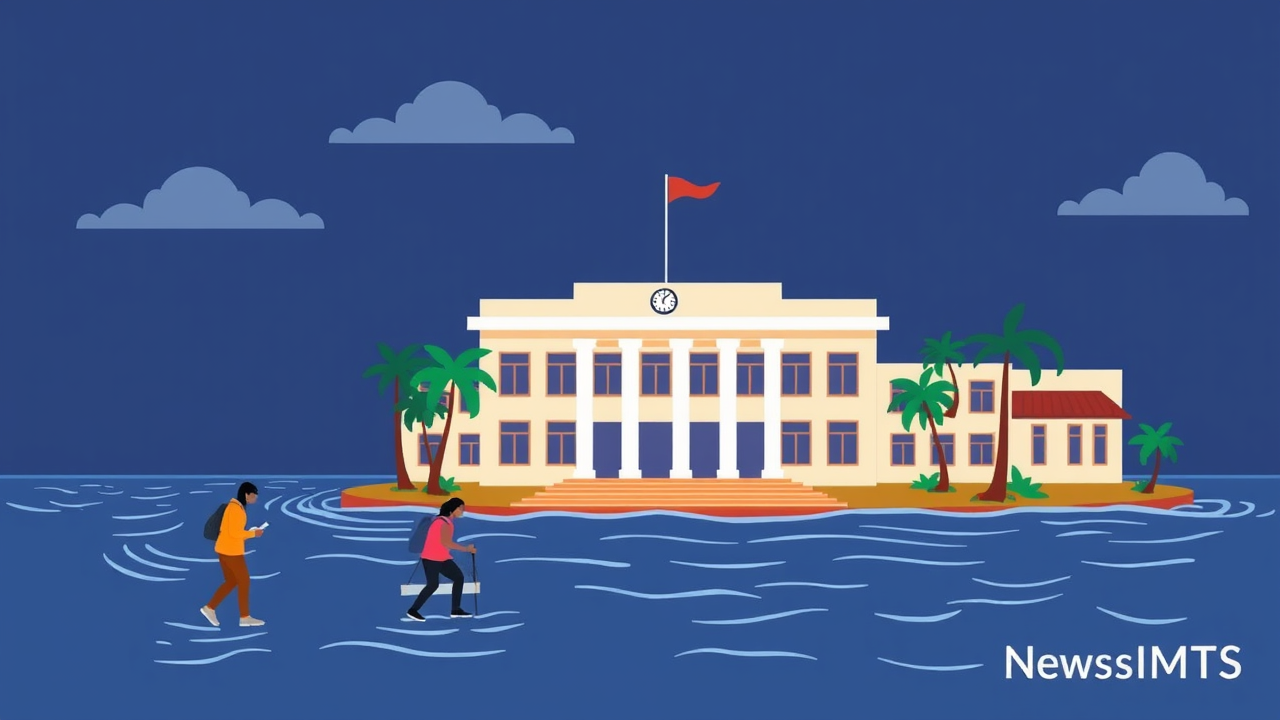 Pondicherry Central University postpones all exams due to Cyclone Ditwah