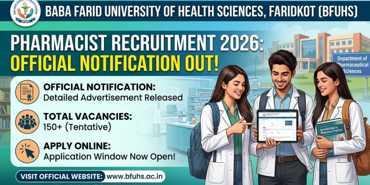 BFUHS Pharmacist Recruitment 2026